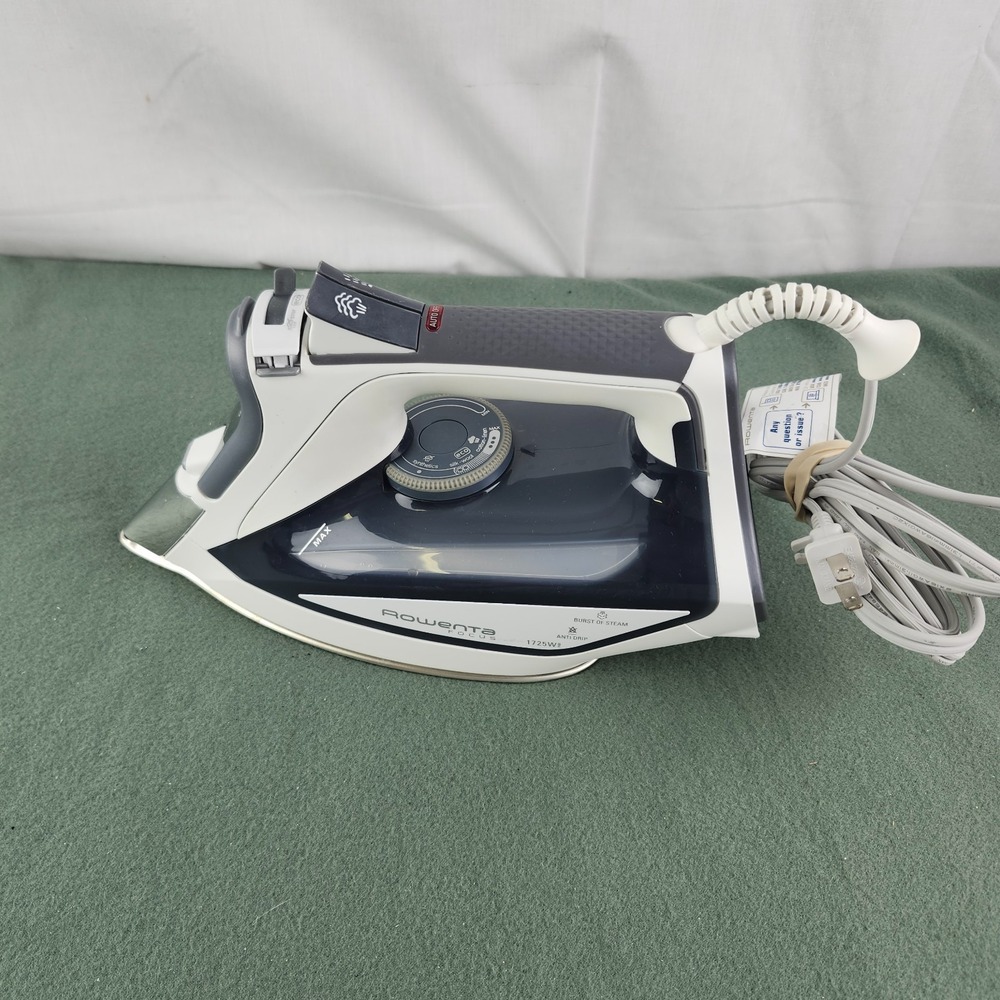 Rowenta Focus DW5280U1 Steam Iron 1725W Microsteam 400HD Auto-Off Anti-Drip